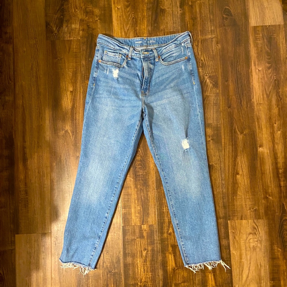 Womens Old Navy OG Straight High rise size 12.